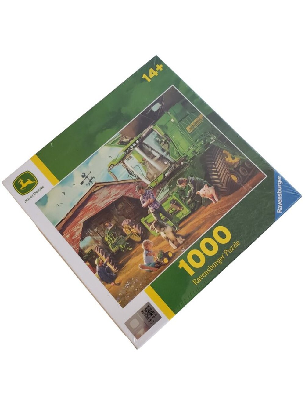 Ravensburger John Deere Then & Now Tractor Jigsaw Puzzle 1000 Pieces NEW